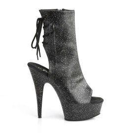 Pleaser Stiefelette DELIGHT-1018MMG Schwarz EU-40 / US-10