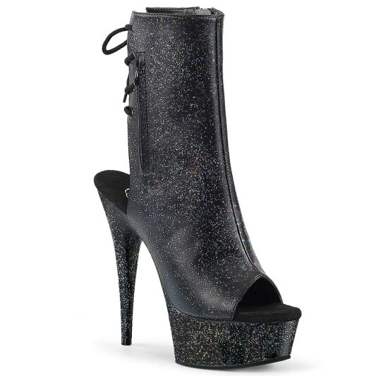 Pleaser Stiefelette DELIGHT-1018MMG Schwarz EU-41 / US-11