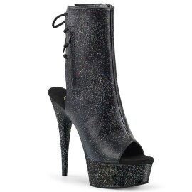 Pleaser Stiefelette DELIGHT-1018MMG Schwarz EU-39 / US-9