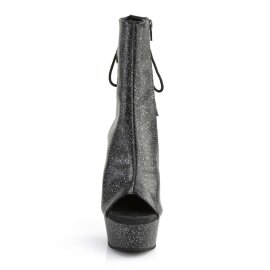 Pleaser Stiefelette DELIGHT-1018MMG Schwarz EU-39 / US-9