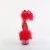 Pleaser DELIGHT-624F Plateau Sandaletten Clear Rot