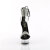 Pleaser DELIGHT-627RS Plateau Sandaletten Clear Strass Transparent