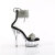 Pleaser DELIGHT-627RS Plateau Sandaletten Clear Strass Transparent