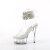 Pleaser DELIGHT-691-2RS Plateau Sandaletten Clear Strass Transparent