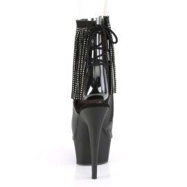 Pleaser Stiefelette DELIGHT-1018RSF Schwarz EU-35 / US-5
