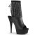 Pleaser Stiefelette DELIGHT-1018RSF Schwarz EU-35 / US-5