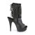 Pleaser Stiefelette DELIGHT-1018RSF Schwarz EU-35 / US-5