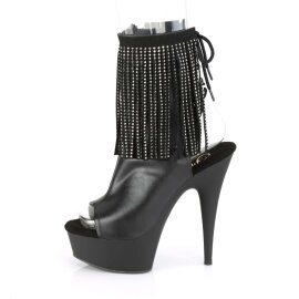 Pleaser Stiefelette DELIGHT-1018RSF Schwarz EU-39 / US-9