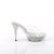 Fabulicious ELEGANT-401 Plateau Pantoletten Clear