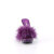 Fabulicious ELEGANT-401F Plateau Pantoletten Kunstleder Lila