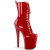 Pleaser ENCHANT-1040 Plateau Stiefeletten Lack Rot