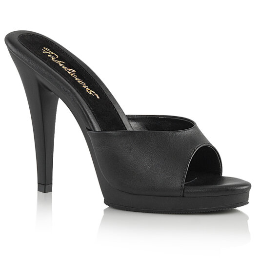 Fabulicious FLAIR-401-2 Pantoletten Kunstleder Schwarz