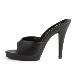 Fabulicious FLAIR-401-2 Pantoletten Kunstleder Schwarz