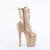Pleaser FLAMINGO-1040GP Plateau Stiefeletten Lack Glitter Gold