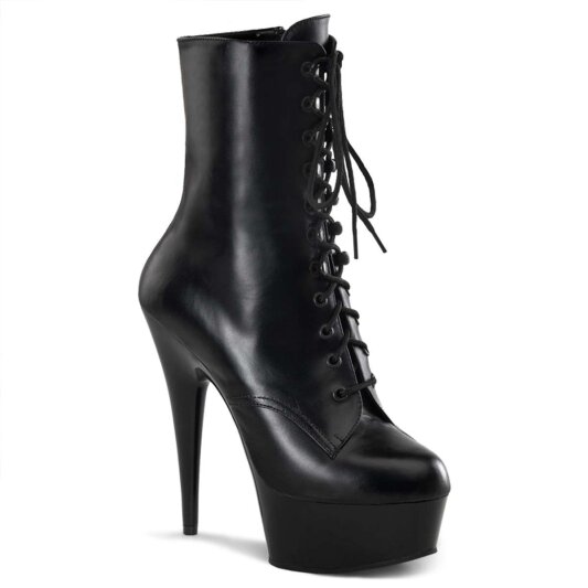 Pleaser Stiefelette DELIGHT-1020 Schwarz EU-42 / US-12