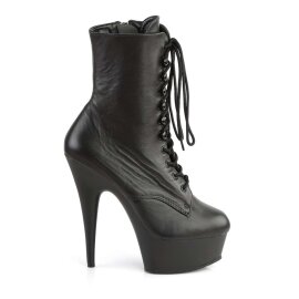 Pleaser Stiefelette DELIGHT-1020 Schwarz EU-42 / US-12