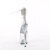 Pleaser FLAMINGO-824RS Plateau Sandaletten Clear Strass Transparent