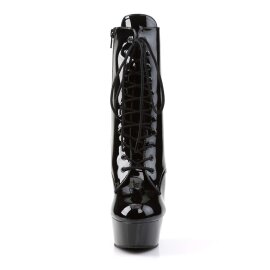 Pleaser Stiefelette DELIGHT-1020 Schwarz EU-35 / US-5