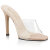 Fabulicious GALA-01 Pantoletten Clear Beige