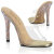 Fabulicious GALA-01DMM Pantoletten Clear Strass Gold