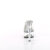 Pleaser GLEAM-601 Plateau Pantoletten Clear