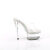 Pleaser GLEAM-601 Plateau Pantoletten Clear