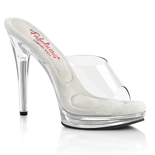 Fabulicious GLORY-501 Pantoletten Clear