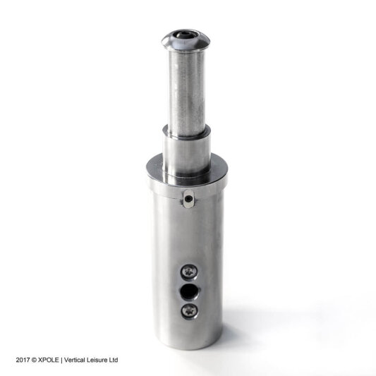 X-Pole Top-Adapter für Deckenhalterung Ball Mount Chrom