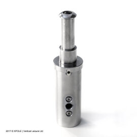 X-Pole Top-Adapter für Deckenhalterung Ball Mount Chrom