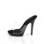Fabulicious LIP-101 Pantoletten Clear Schwarz