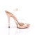 Fabulicious LIP-108 Sandaletten Chrom Clear Gold