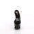 Pleaser MOON-708USD Plateau Sandaletten Lack Schwarz