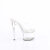 Pleaser PASSION-701 Plateau Pantoletten Clear
