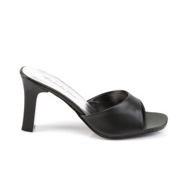 Fabulicious ROMANCE-301-2 Pantoletten Kunstleder Schwarz