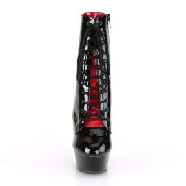 Pleaser Stiefelette DELIGHT-1020FH Schwarz EU-41 / US-11