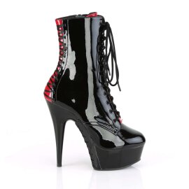 Pleaser Stiefelette DELIGHT-1020FH Schwarz EU-42 / US-12