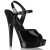Fabulicious SULTRY-609 Plateau Sandaletten Lack Schwarz
