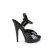 Fabulicious SULTRY-609 Plateau Sandaletten Lack Schwarz