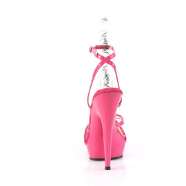 Fabulicious SULTRY-638 Plateau Sandaletten Lack Pink