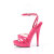 Fabulicious SULTRY-638 Plateau Sandaletten Lack Pink