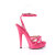 Fabulicious SULTRY-638 Plateau Sandaletten Lack Pink