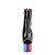 Pleaser ADORE-1018RC-02 Plateau Stiefeletten Lack Chrom Schwarz Bunt EU-36 / US-6