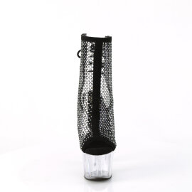 Pleaser ADORE-1018RM Plateau Sandaletten Kunstleder Clear...