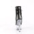 Pleaser ADORE-1018RM Plateau Sandaletten Kunstleder Clear Strass Schwarz EU-39 / US-9