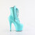 Pleaser ADORE-1020 Plateau Stiefeletten Lack Türkis EU-36 / US-6