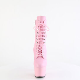 Pleaser ADORE-1020 Plateau Stiefeletten Kunstleder Pink...