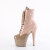 Pleaser ADORE-1020DC Plateau Stiefeletten Lack Beige EU-38 / US-8