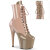 Pleaser ADORE-1020DC Plateau Stiefeletten Lack Beige EU-39 / US-9