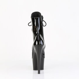 Pleaser ADORE-1020ESC Plateau Stiefeletten Lack Schwarz EU-35 / US-5