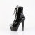 Pleaser ADORE-1020ESC Plateau Stiefeletten Lack Schwarz EU-35 / US-5